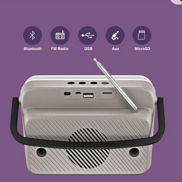 Portable Wireless Speaker with Phone Holder 3-in-1 Phone Holder, stereo,speaker - Picture 5 of 9